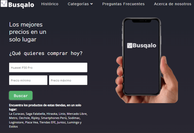 Busqalo app